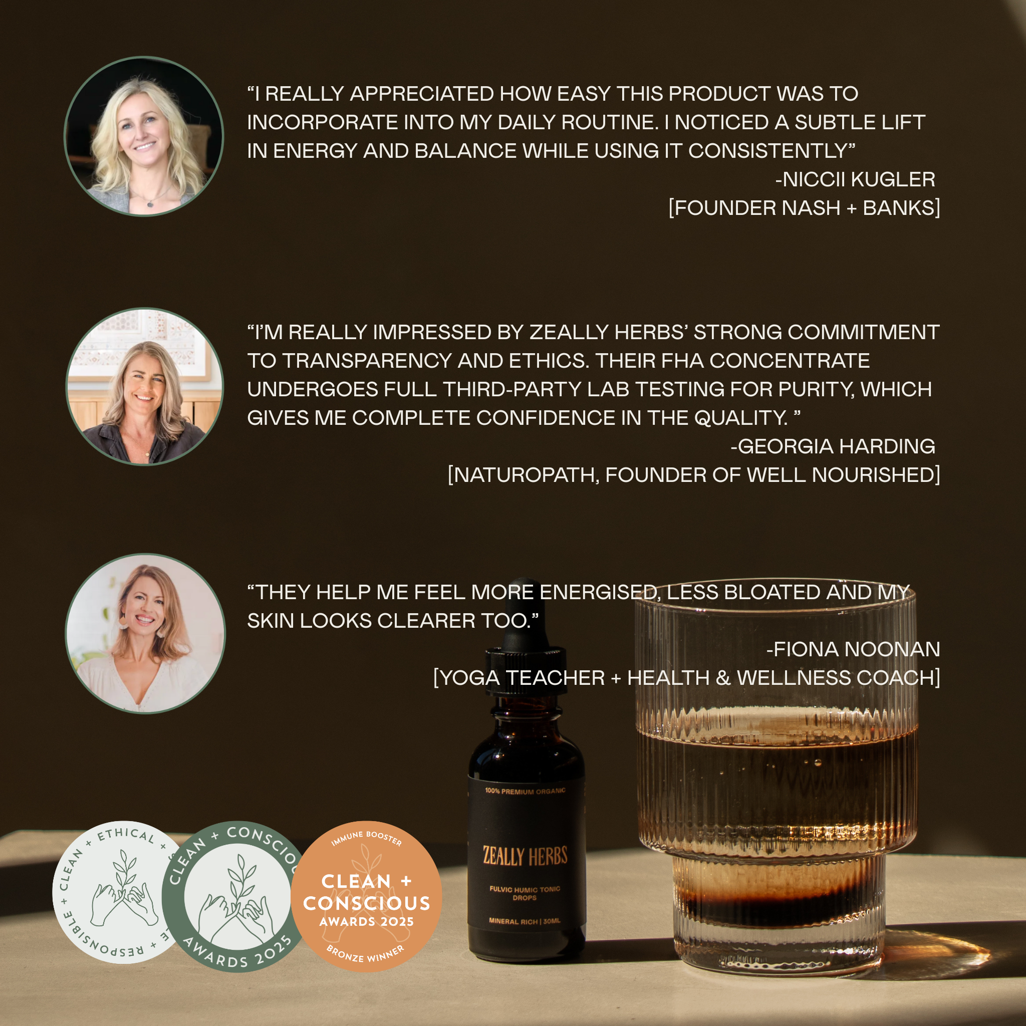 Fulvic Humic Acid | Bind, Hydrate, Replenish