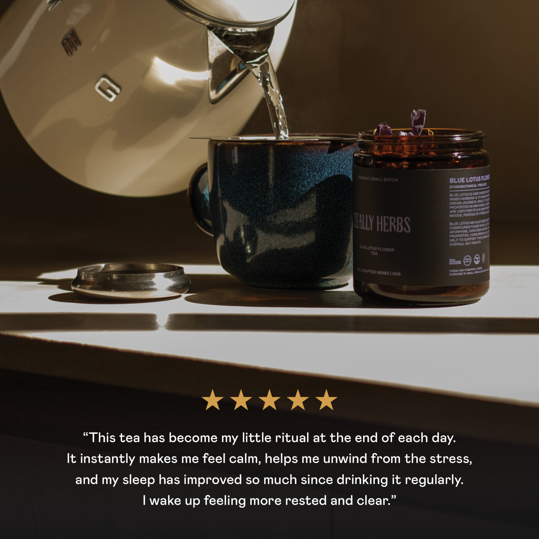 Calming Lily Tea | Destress and Sleep Well