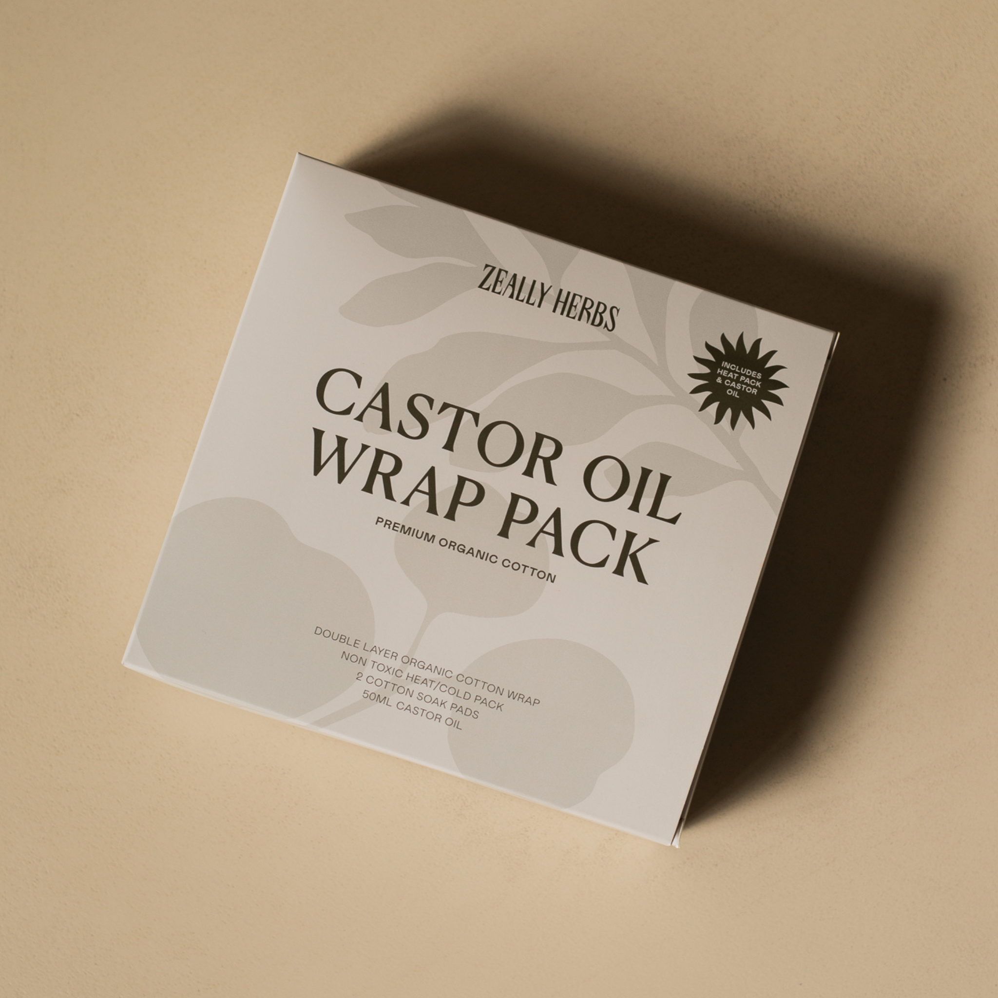 Zeally Castor Wrap Pack & Oil